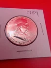 1954 P Franklin Silver Half Dollar BU