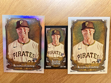 2024 Topps Allen & Ginter - Henry Davis #4 Mini Black, Rainbow Foil, & Base (RC)