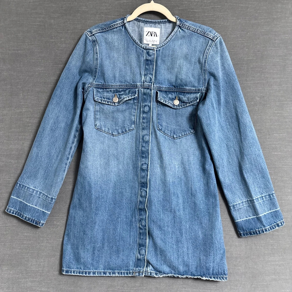 Zara Denim Dresses for Women for sale - eBay
