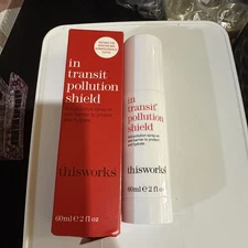 NEW This Works In Transit Pollution Shield 2oz Womens Skincare