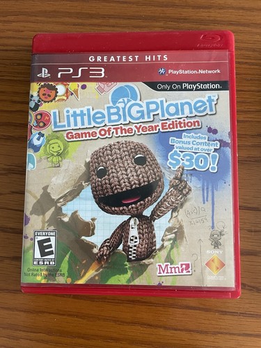 Jeu Little Big Planet PS3 - Version Française - Très Bon état - Boîte Et Instructions