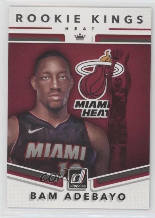 2017-18 Panini Donruss Rookie Kings Bam Adebayo #14 0it8