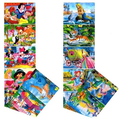 Heat Shrink Wrap Easter Egg Wraps Sleeve Decoration Sticker Kids Cartoons Disney