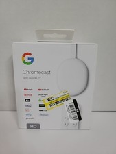 Google Chromecast with Google TV HD Model G454V 1080p Streaming Media Player