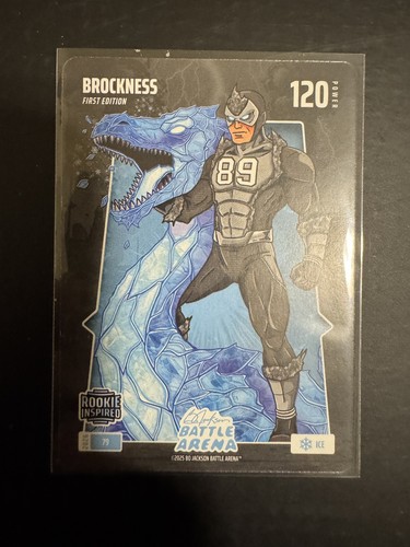 2026 Bo Jackson Battle Arena Brock Bowers “Brockness” Dragon Ice # 79