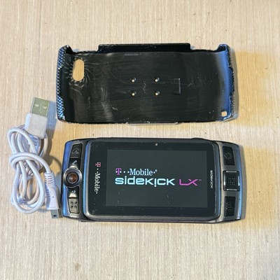 T-Mobile Sidekick Vintage RARE Sharp Model:Pv300  UNTESTED w/Charg-Cord Read Blw