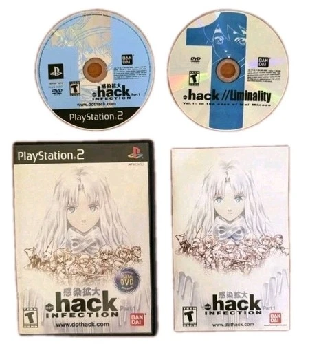 Dot .hack Part 1: INFECTION (PlayStation 2, PS2) VGC CIB Complete w/ DVD & Reg