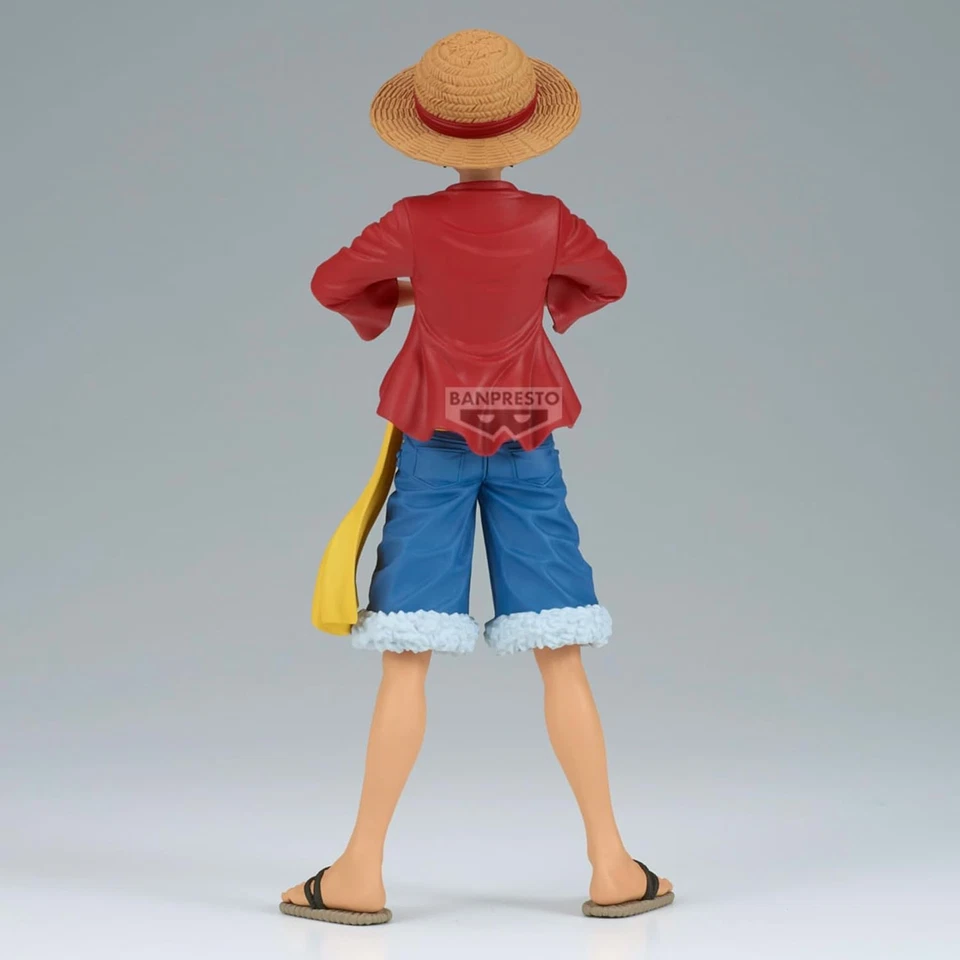 BANPRESTO ONE PIECE Figura Monkey Luffy 19cm Serie GRANDLINE SPECIAL Originale - Immagine 4 di 4