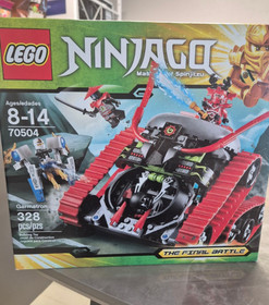 LEGO 70504 Ninjago Garmatron Building Set NEW Sealed Retired EOL