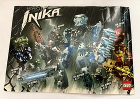 LEGO BIONICLE INIKA TOA HEWKII (8730)  No Chain 2006 With Original Instructions