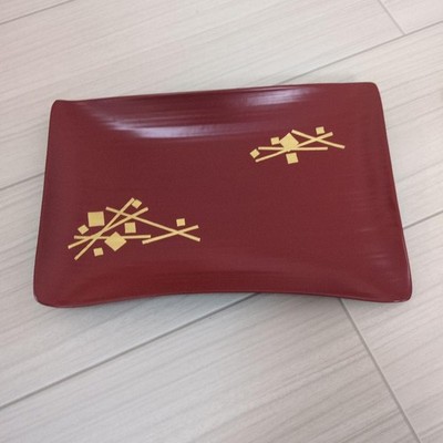 Kyoto Lacquerware Zohiko 9th Gen. Auspicious Clouds Confectionery Tray 24cm