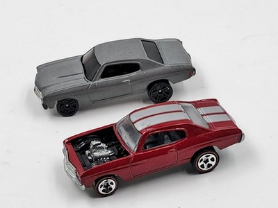 Hot Wheels 1970 Chevelle SS Since '68 Plus Fast & Furious Loose Lot 0f 2 READ