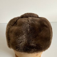 Toque Fourrure Castor Beaver Fur Hat Biberfellmütze Cappello Castoro