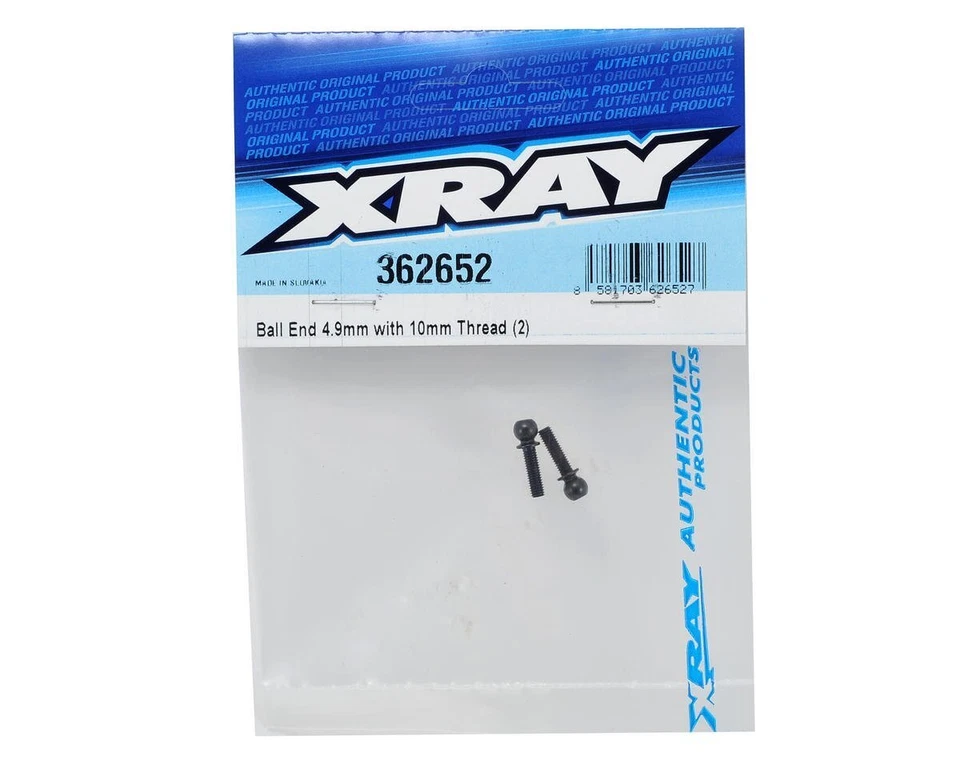 XRAY Kugelkopf 4.9mm mit Gewinde 10mm XRA362652 XB4 2025, XB2 2025, XB4 2024, XB - Bild 2 von 2