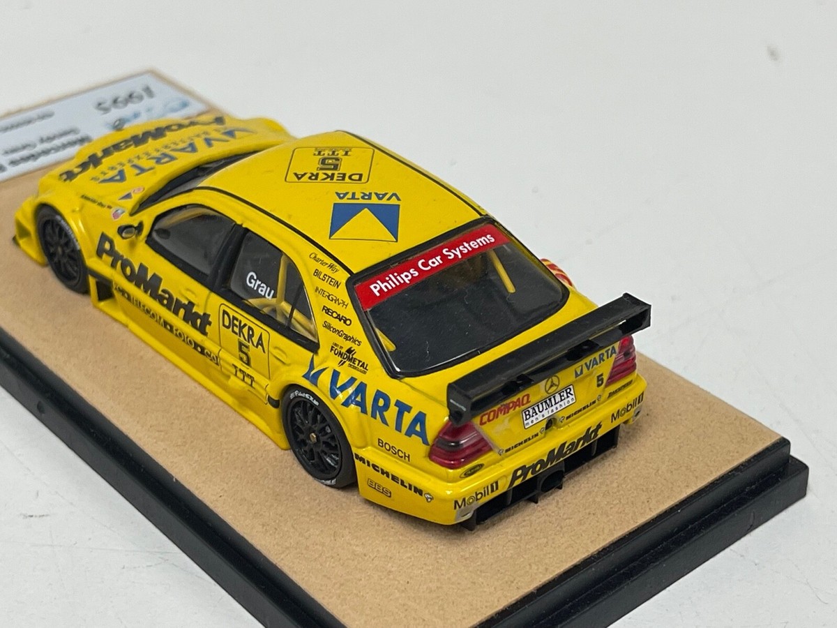 【MINICHAMPSMercedes-Benz C-Class DTM#M14 1/43 Minichamps Mercedes Benz C Class DTM 1995 #5 S.Grau