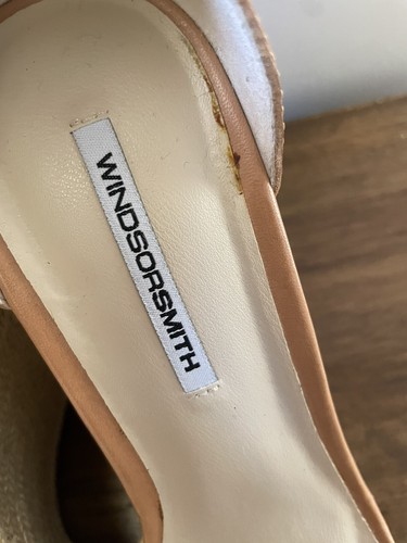 Tony Bianco Kaila Platform Wedge Leather Tan Size 9 Pre-owned - Picture 9 of 11