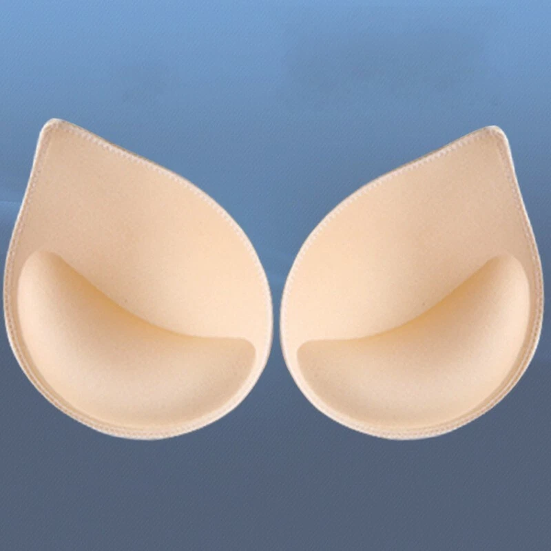 Spong Bra Pads Bikini Chest Cup Push Up Insert Foam Enhancer Pad for Women  Grils