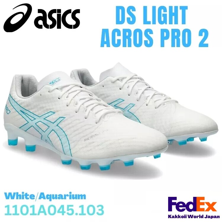 ASICS Soccer Cleats Shoes DS LIGHT ACROS PRO 2 White ASICS Soccer Cleats Shoes DS LIGHT ACROS PRO 2 White