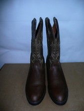 Laredo Men's 12 Trucker boot,Tan Distressed,11.5 D US