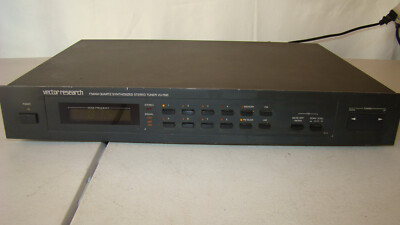 Vintage Vector Research VU1500 FM/AM Quartz Synthesized Stereo Tuner 