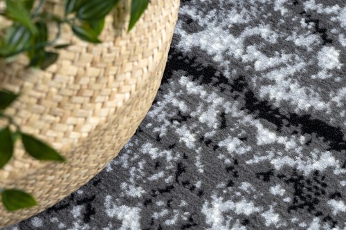 Modern amazing RUG 'MORAD' Pień Tree wood grey practical original easy to clean - Picture 5 of 12