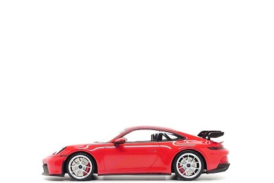 f*r様 MINICHAMPS 赤 スポーツカー 1/18 Minichamps 1:18 Porsche 911 GT3 (992) in Guards Red / Silver