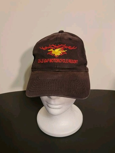 Deals Gap Motorcycle Resort Ball CapOne Size Fits Most Black Embroidered Hat