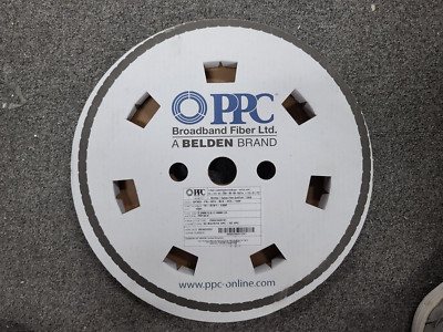 150ft Belden/PPC MiniFlex Optical Fiber Quick-Push Pre-Terminated SC-SC Cable Bk