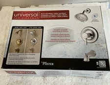Pfister Tub & Shower Trim Polished Chrome Universal R90-TD2C