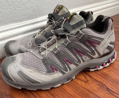 Salomon Contagrip Women's Mesh Water Hiking Shoes Gray