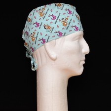 Flinstones Characters Theme Scrub Hat