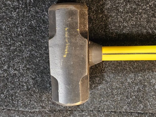 NUPLA 75.27-160 Sledge Hammer Steel, 34" L Fiberglass Handle, 16 lb Head 801A47 - 第 5/10 張圖片