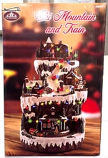 FG Square™ LED Lighted Ski Mountain and Train