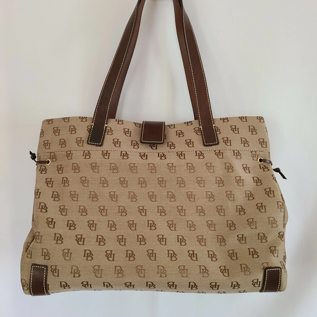 Vintage Dooney & Bourke Anniversary Signature Medium Tote