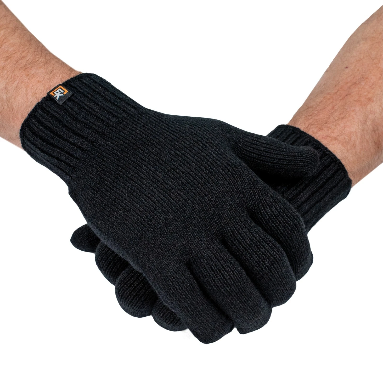 Wool Knit Gloves - Made in the USA - Super Soft Merino Wool - X-Large