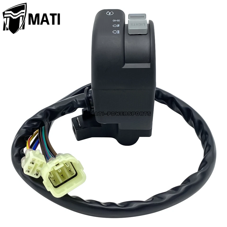 Interruptor de faro de parada de arranque de control de manillar izquierdo para Arctic Cat Alterra 300 Foto 4 de 4