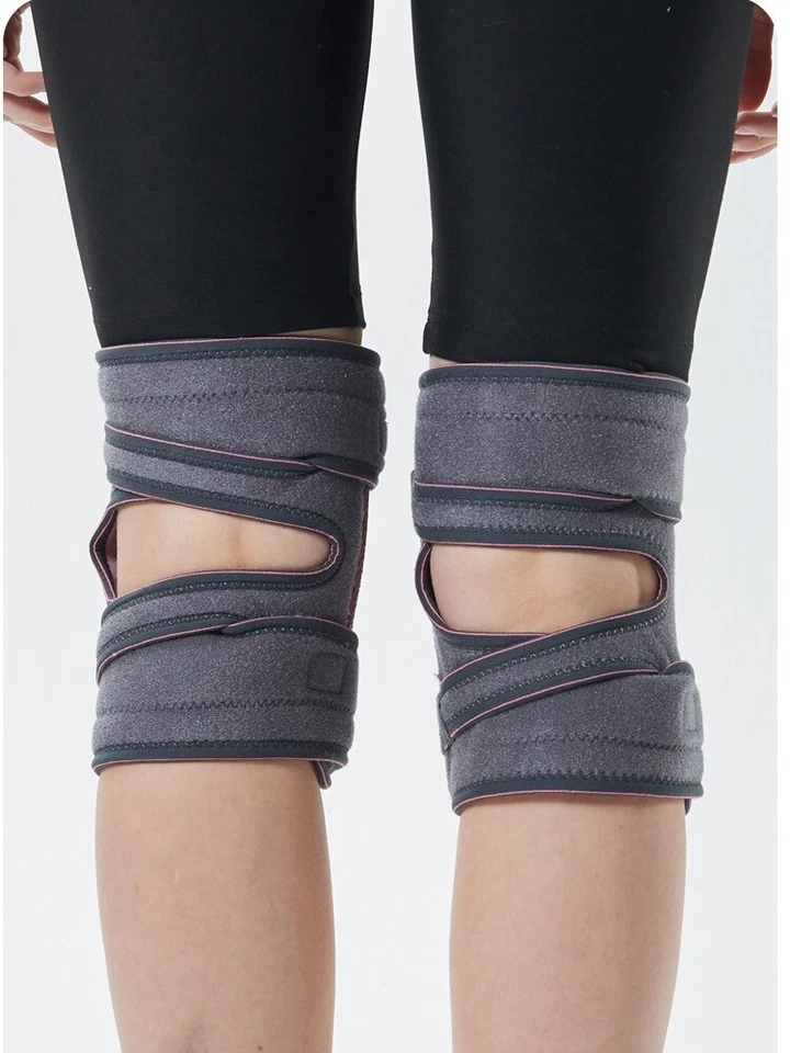 Compression Knee Brace Patella Support Meniscus Sport Joint Pain Arthritis Wrap - Image 2 of 4
