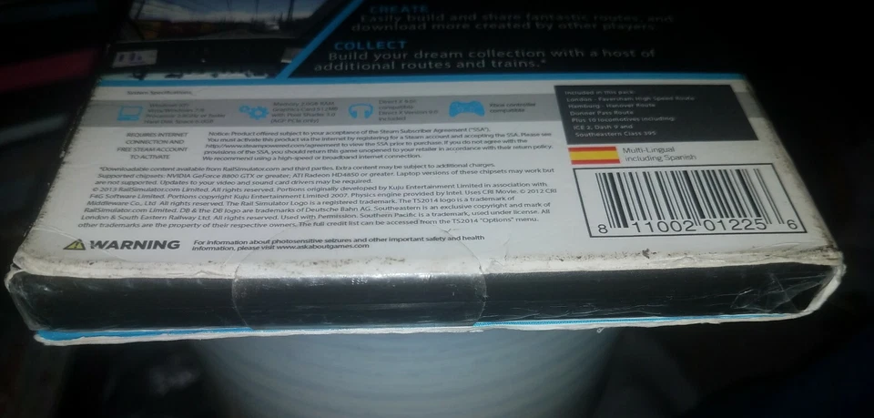 Tri Synergy Train Simulator 2014 - (PC DVD-ROM) New and Sealed* - Image 3 of 4