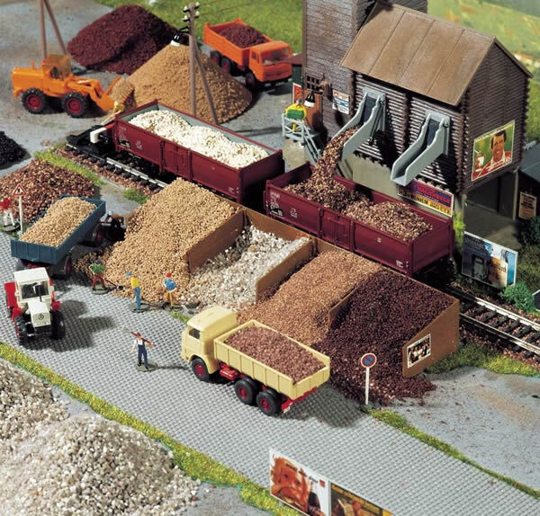 Busch 7078 HO Scale Flexible Cobblestone Roadway, Self Adhesive