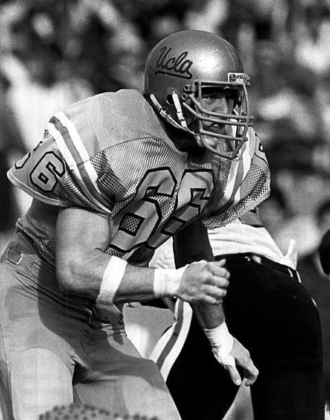 Jim Wahler UCLA Bruins circa 1988 in Pasadena California NFL Old Photo