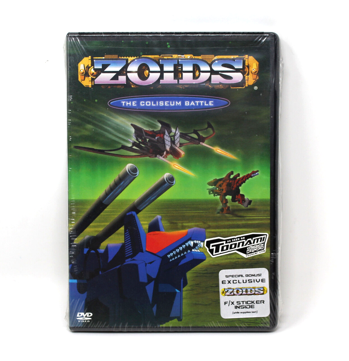 Zoids Volume 3 The Coliseum Battle Anime DVD Brand New Sealed F/X