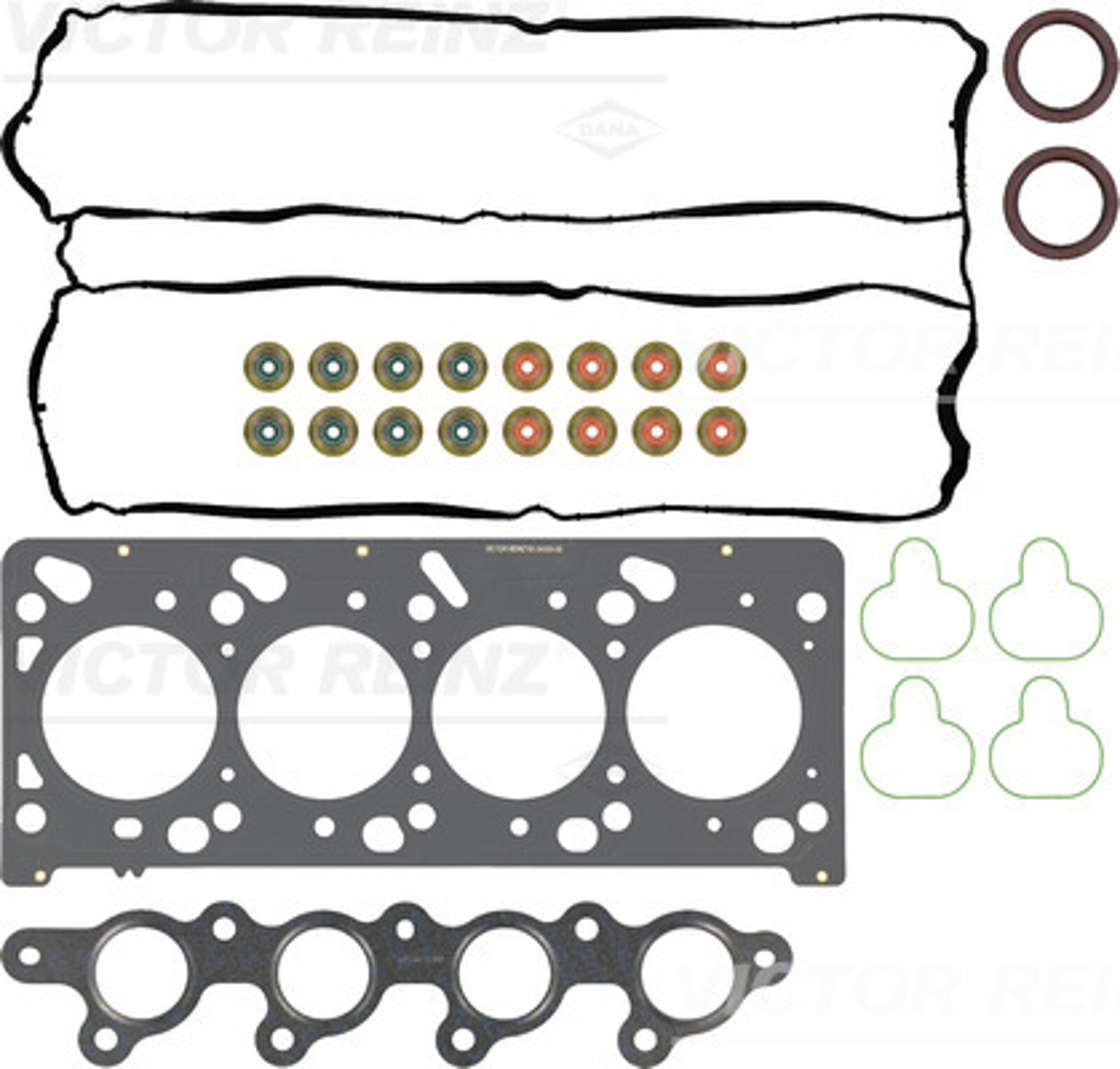 Jeu de joints supérieur Ford Transit Connect 02- pour réparer les fuites d'huile