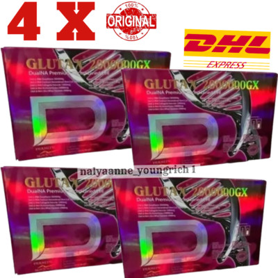 4X Box Anti Aging Whitening Serum Recombined Cell ORIGINAL & AUTHENTIC Free DHL