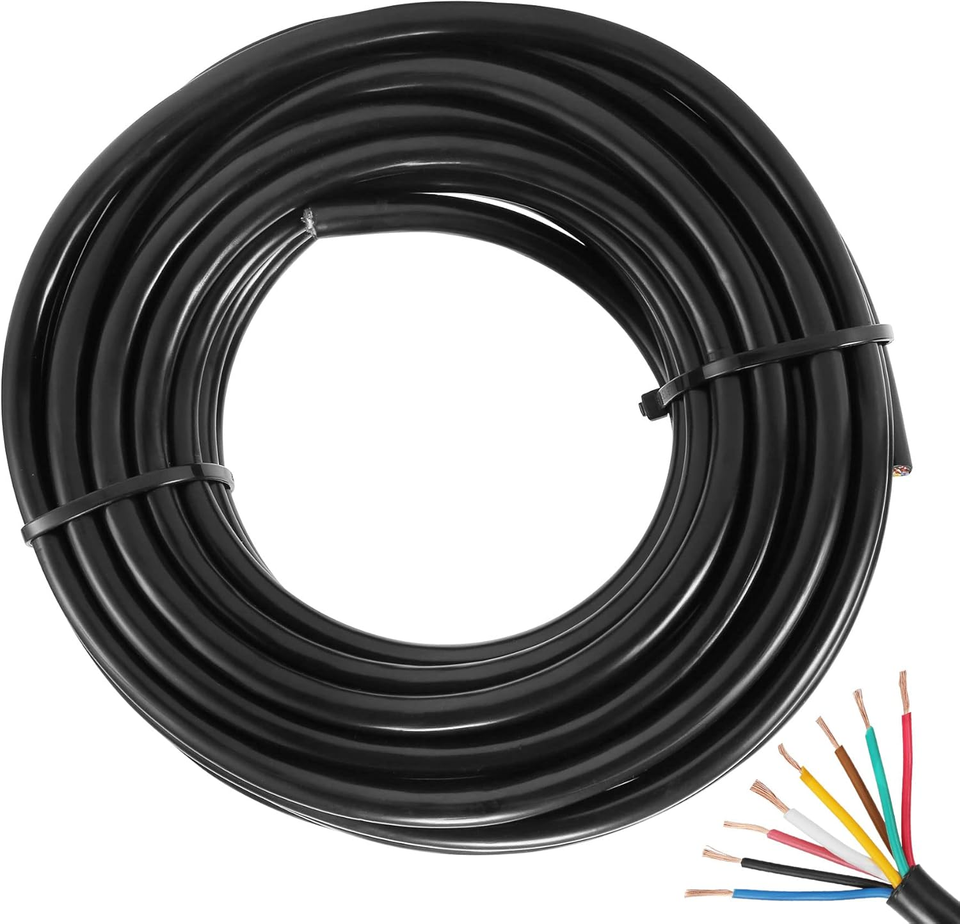 Cavo Elettrico Per Auto FLRYY 2x2,5 Mm² 1 Metro – Cavo Piatto A 2 Fili Per Rimorchio, Veicoli, DIN ISO 6722