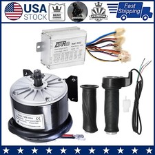 24V 350W Brush Motor Controller Throttle Grips For Electric Bike Scooter Go Kart
