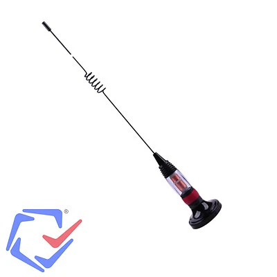 SUNKER CB-Radio Funkantenne Magnetantenne 77cm Funk Radio Magnet Verstärkung 4dB Kabel