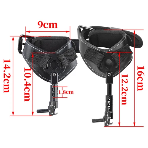 Adjustable Archery Caliper Release Aids Wrist Strap Trigger Compound Bow Hunting - Picture 4 of 18