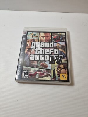 Grand Theft Auto IV  PlayStation 3 PS3 Game - PAL - Complete with Manual. 