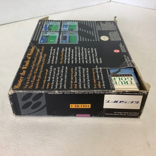 Waialae Country Club True Golf Classics Super Nintendo Game w/Box & Manual - Picture 7 of 10