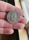 1962 Franklin Half Dollar Circulated 90% Silver US Coin